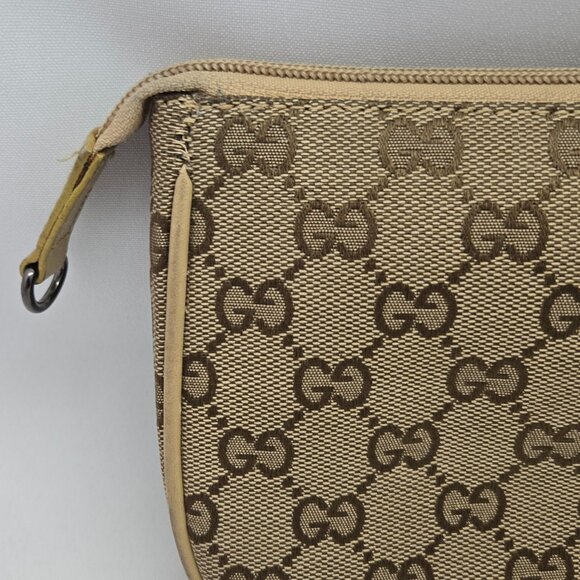 Gucci Made In Italy-  Small Makeup/Money Purse Bag - Picture 6 of 16